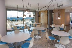 Posezení v ubytování Buzë Boutique Hotel