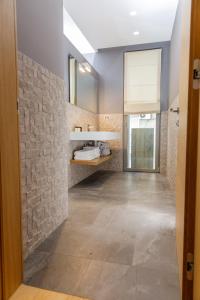 Koupelna v ubytování Buzë Boutique Hotel
