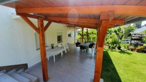 Zahrada ubytování Mandula Apartmanok