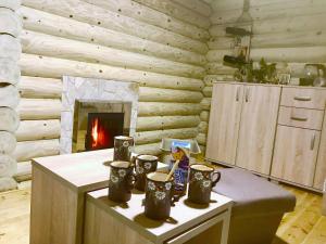Dapur atau dapur kecil di Eko Apartmani Krackovic