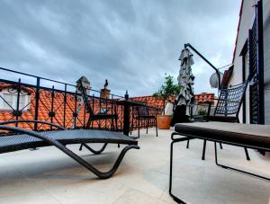 Balkón nebo terasa v ubytování Guest House Forty-Four