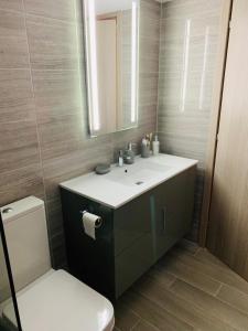 Koupelna v ubytování Thalassa Sea View Suite