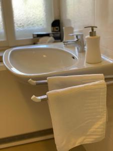 Ein Badezimmer in der Unterkunft Haus Gasserer