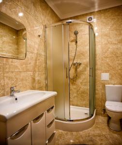 Ett badrum på Apart Reserve Sloboda Klassik