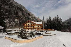 Obiekt Holidays Dolomiti Apartment Resort zimą