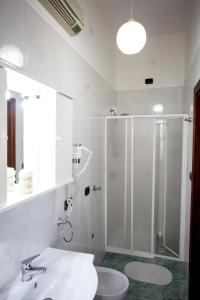 Koupelna v ubytování B&B L'Aurora CAPUA