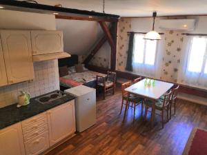 Kuchyňa alebo kuchynka v ubytovaní ABC apartments