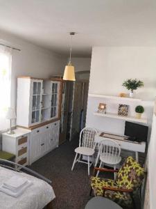 Posteľ alebo postele v izbe v ubytovaní ABC apartments