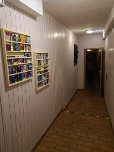 Knihovna v apartmánu