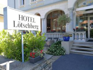 Η πρόσοψη ή η είσοδος του Hotel Lötschberg