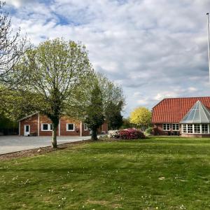 Zahrada ubytování B&B Saga