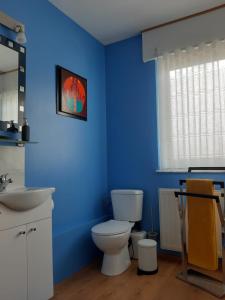Koupelna v ubytování COSY B&B 2B