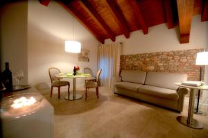 Ruang duduk di Agriturismo Villa Trovatore