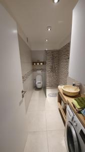 Koupelna v ubytování Apartman Mateo