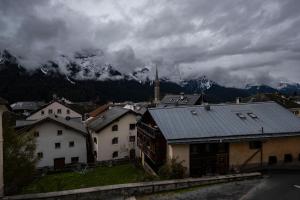 Splošen pogled na gorovje oz. razgled na gore, ki ga ponuja apartma