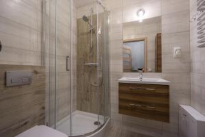 Kúpeľňa v ubytovaní Apartament Diana