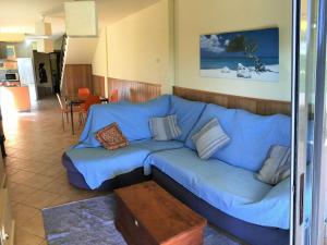 A seating area at Beautiful house in Cangas near the beach