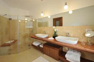 Kylpyhuone majoituspaikassa Villar