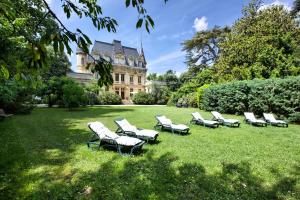 Jardín al aire libre en Château de Camperos