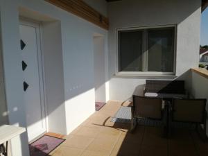 Balkón alebo terasa v ubytovaní APPART SOMA