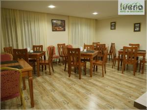 Istumisnurk majutusasutuses Hotel Iveria