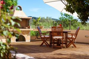 Balkón nebo terasa v ubytování Corfu Seaview Maisonette - Sopra il Mare