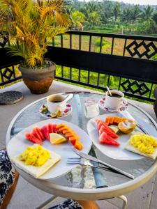 Breakfast options na available sa mga guest sa Mancur Guesthouse