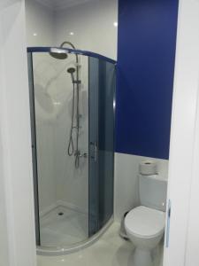 Koupelna v ubytování Pokoje Pod Jarzębinami z tarasami