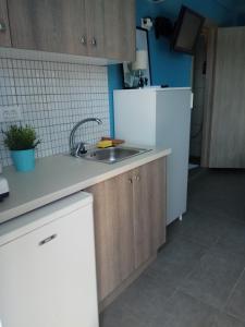 Köök või kööginurk majutusasutuses Monte Blu Holiday Apartment