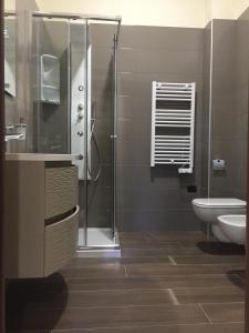 Koupelna v ubytování B&B Duomo Apartament