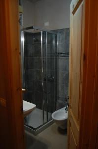 Koupelna v ubytování B&B Al Mulino