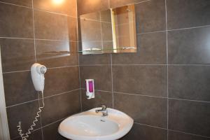 A bathroom at Korina's Apartments