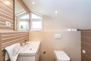 Koupelna v ubytování Apartman Dunatov + 14 fotografií