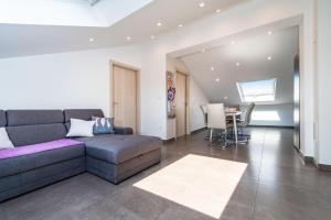 Istumisnurk majutusasutuses Apartman Dunatov