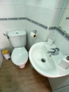 Koupelna v ubytování Casita María + 4 fotografie