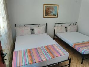 Postel nebo postele na pokoji v ubytování Apartmani Sofija
