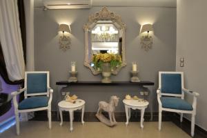 Posedenie v ubytovaní Epavlis Luxury apts