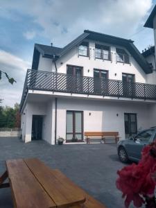 Budova, kde se bed and breakfast nachází