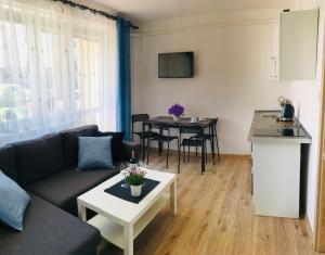 Kuchyňa alebo kuchynka v ubytovaní Karwia Pokoje & Apartamenty