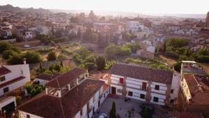 Nespecifikovaný výhled na destinaci Guadix nebo výhled na město při pohledu z hostelu