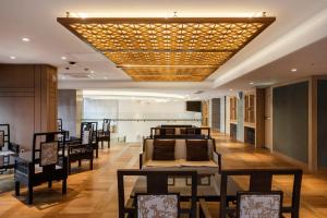 Posezení v ubytování Shin Shin Hotel Jeju Airport