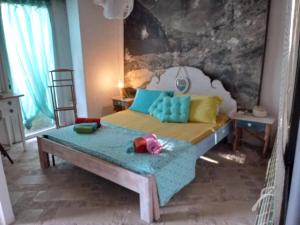 Posteľ alebo postele v izbe v ubytovaní Limonaia in Salento