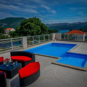 Bazén v ubytování Apartments Ivanka nebo v jeho okolí