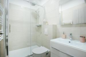 Koupelna v ubytování D&D Suites in Split Centre