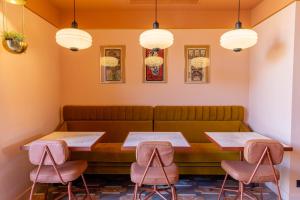 Posezení v ubytování Le petit hotel