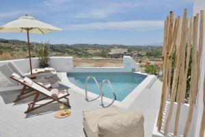 Gallery image of Villa kleio Naxian album with private pool in Glinado Naxos