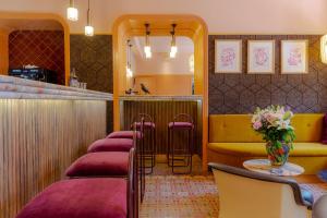 Posezení v ubytování Le petit hotel