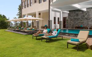 Bazén v ubytování Anasa Wellness Resort nebo v jeho okolí