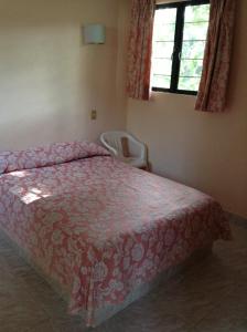 Postel nebo postele na pokoji v ubytování Hotel Tecozautla