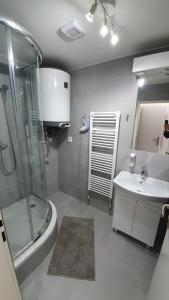 Kúpeľňa v ubytovaní Small Apartments Denisa Business